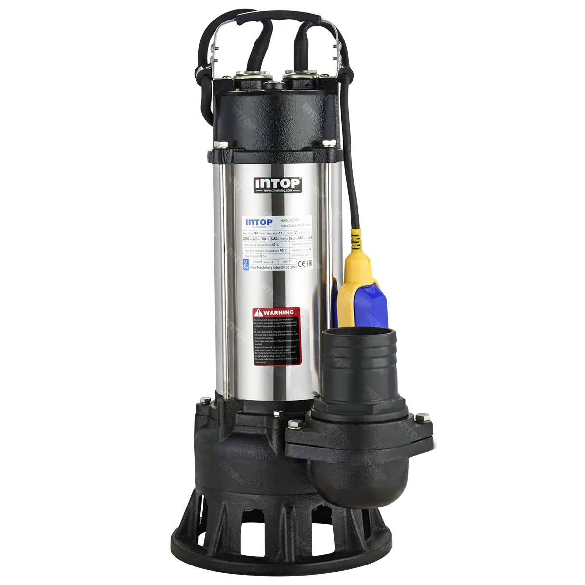 Commercial Sewage Grinder Pump for Restaurant Waste-V