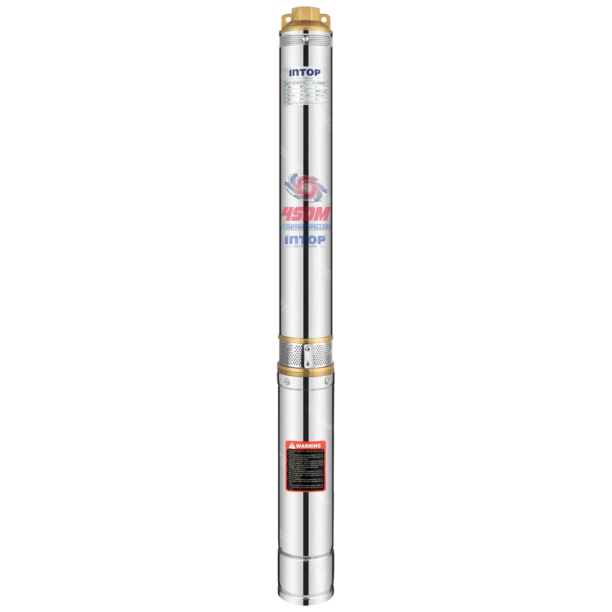 India Standard Borewell Pump with 2 Year Warranty-4SD4